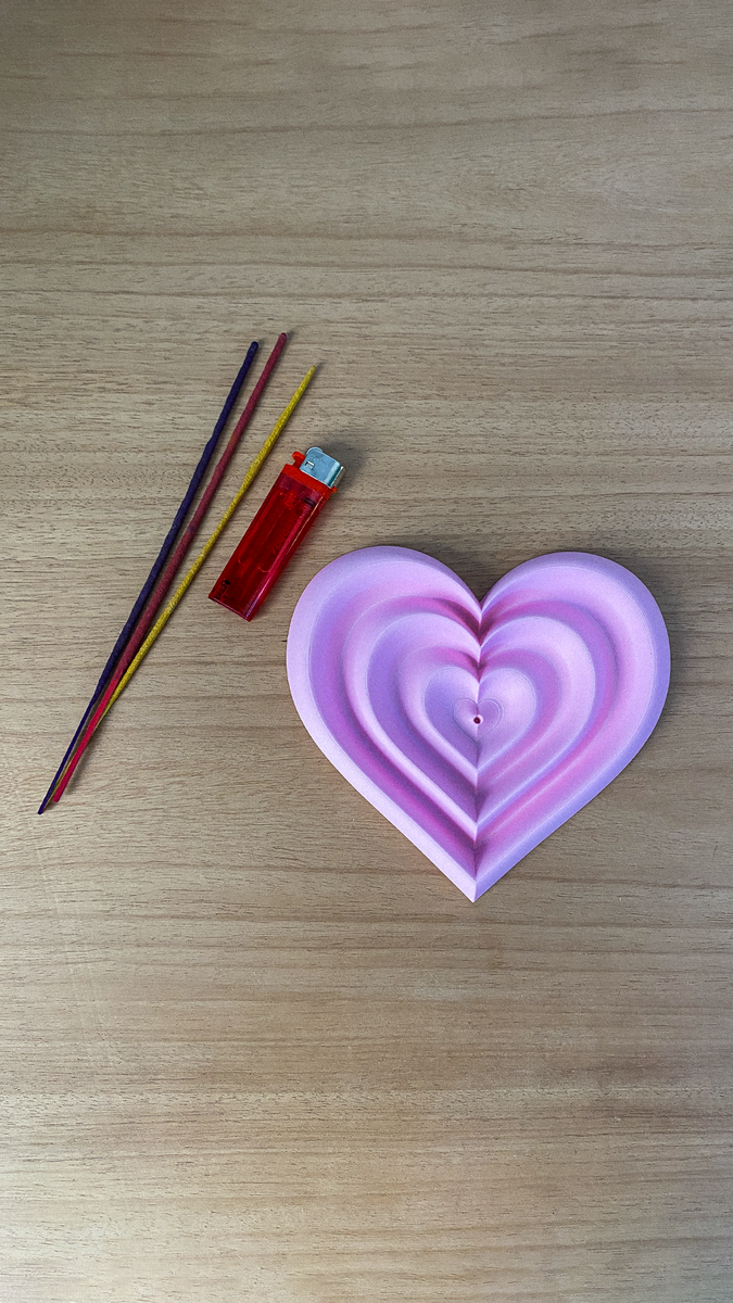 HEART INCENSE HOLDER 1 1920